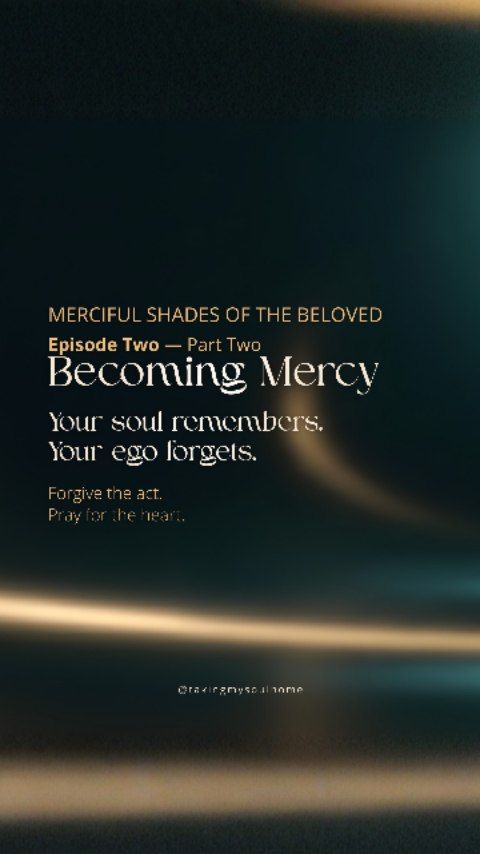 Before fear… there was Mercy.