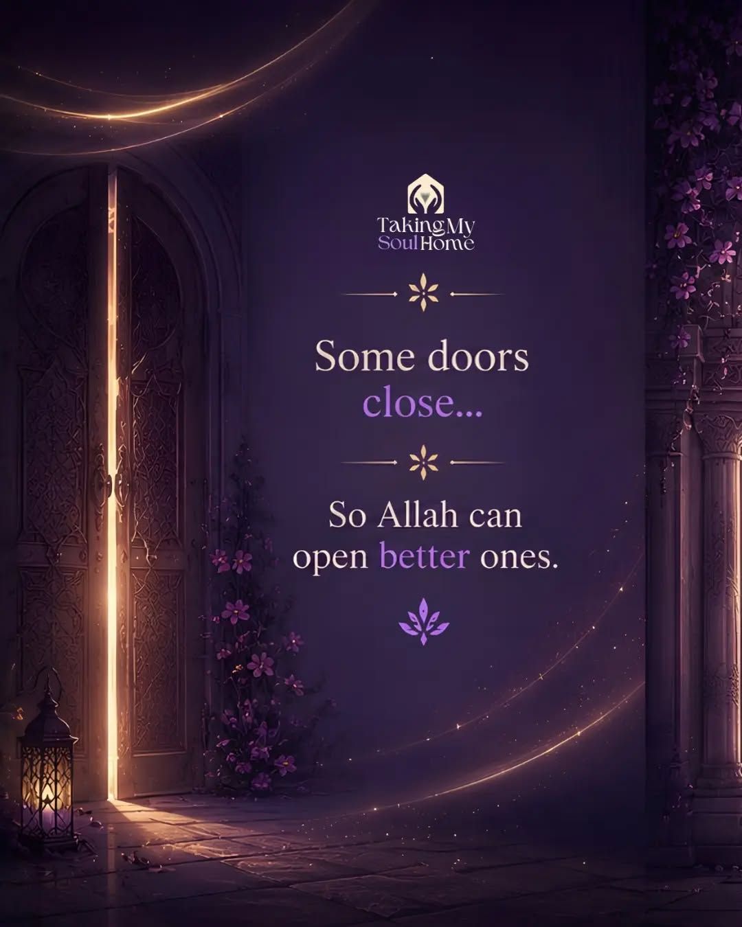 Not every closed door is rejection.