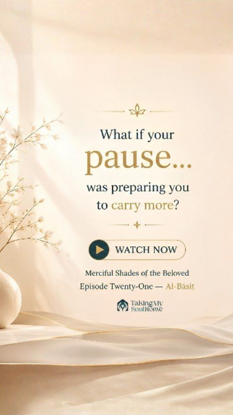 What if the pause wasn't holding you back?