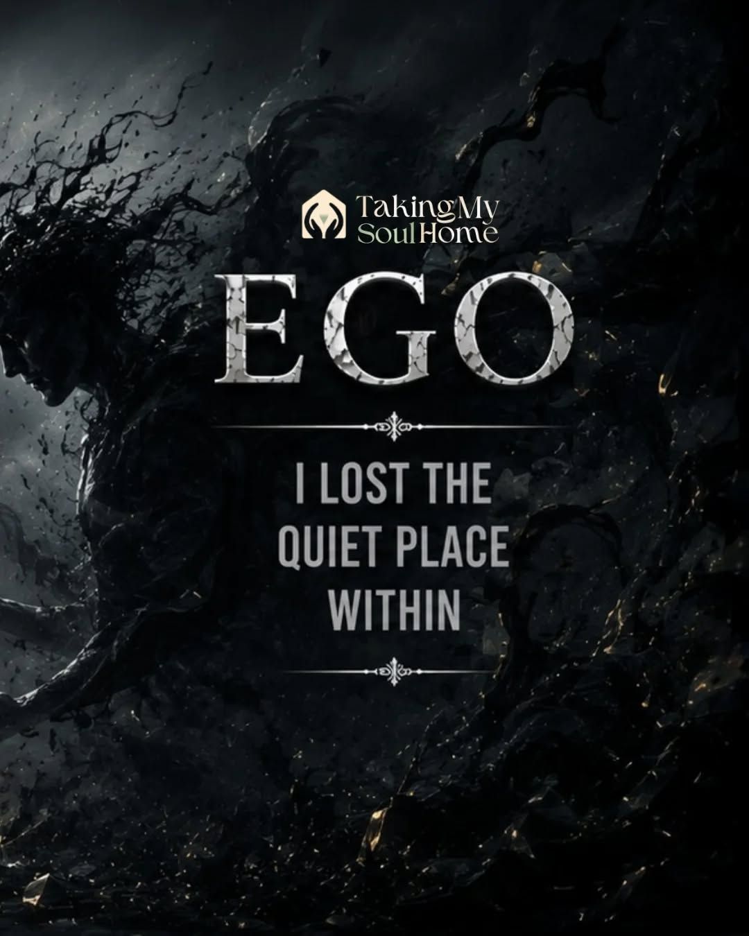 I keep filling every silence.