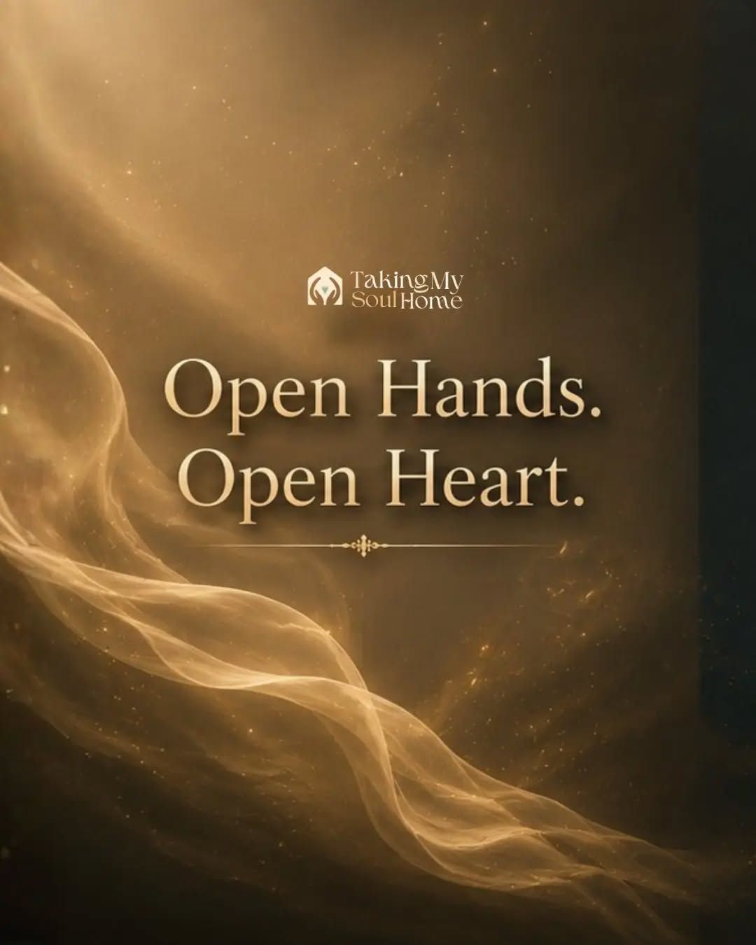 The Soul doesn't ask you to fight harder—it invites you to loosen your grip. What truly belongs in your life doesn't need fear, force, or constant control to remain. When you open your hands, you also