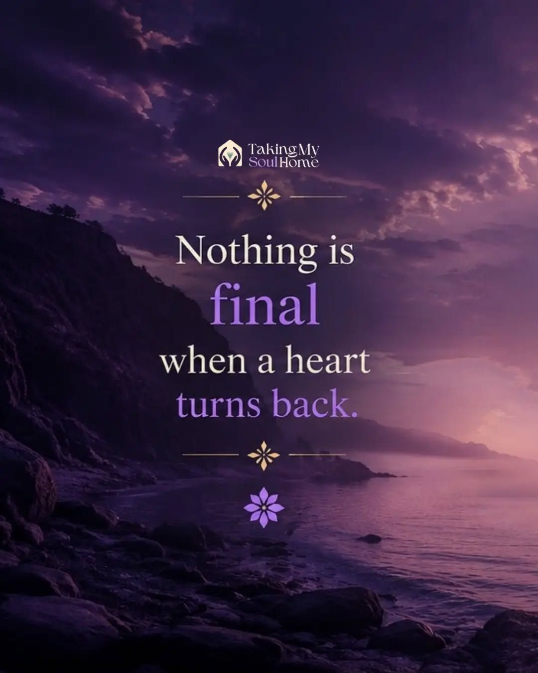 Some moments feel final.
