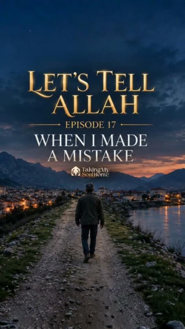 WHEN I MADE A MISTAKE.