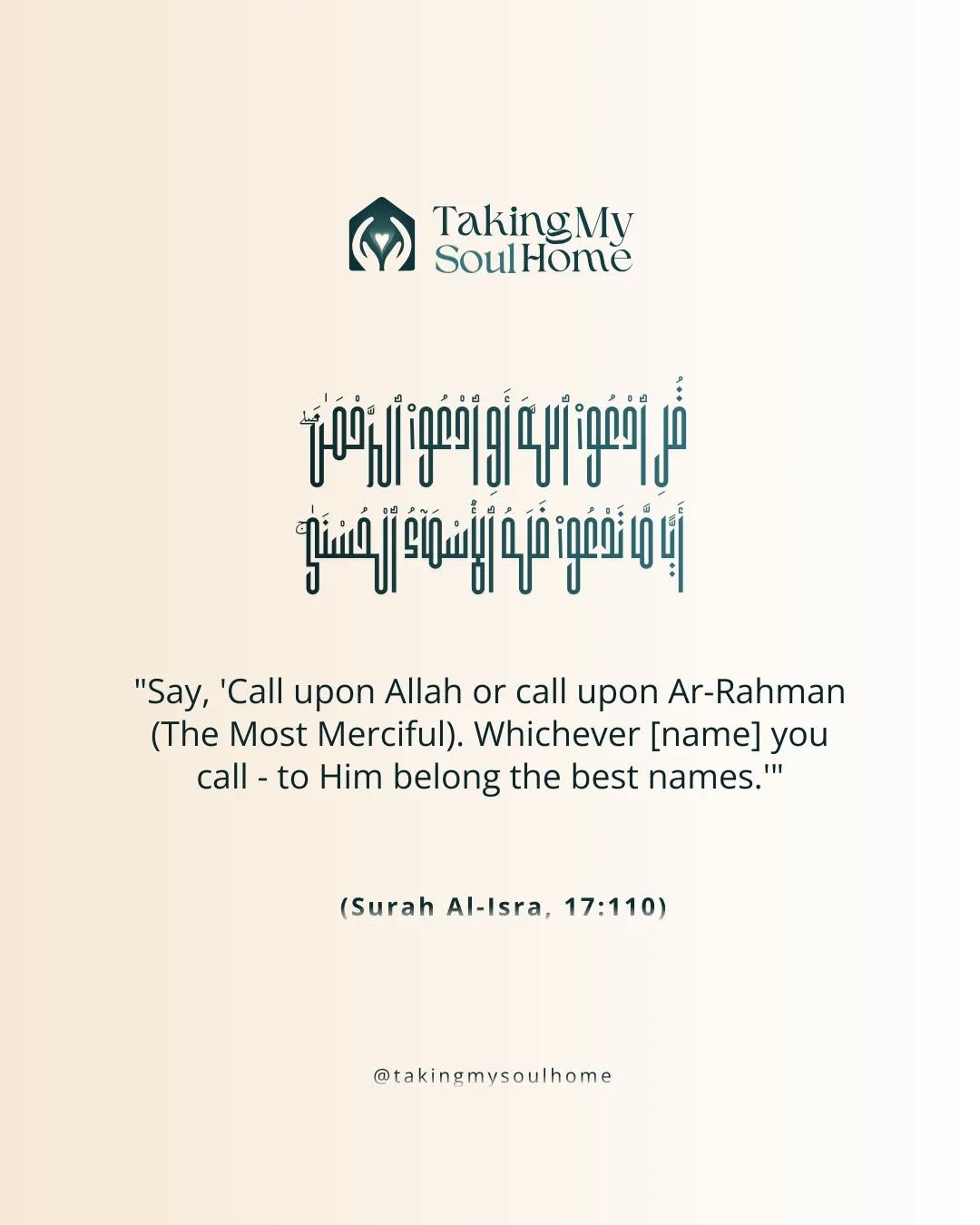 There are many Names — but one Mercy.