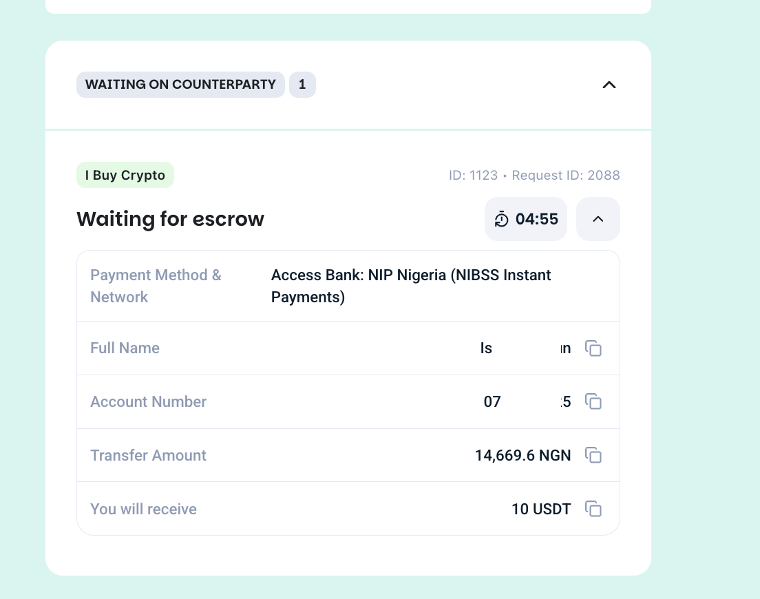 UNIGOX PAYMENT DETAILS
