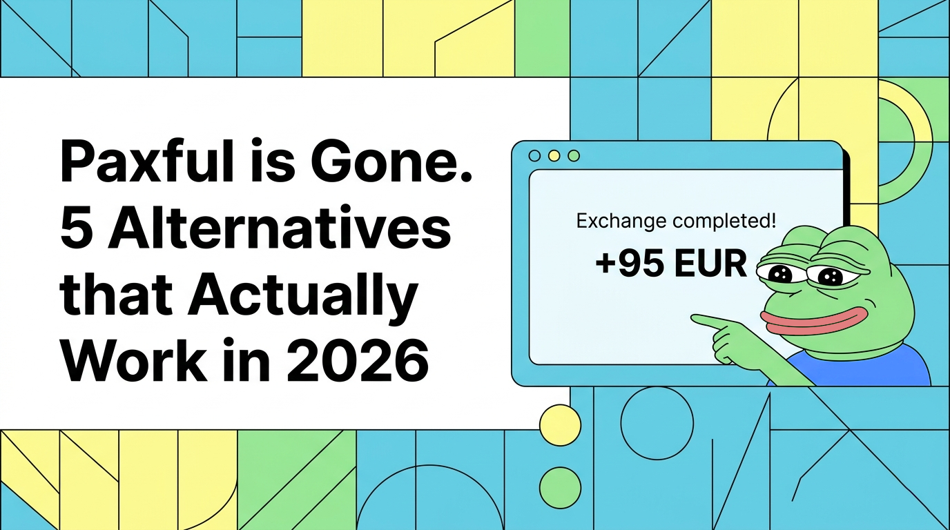 Paxful shut down. Here are 5 alternatives that actually work in 2026