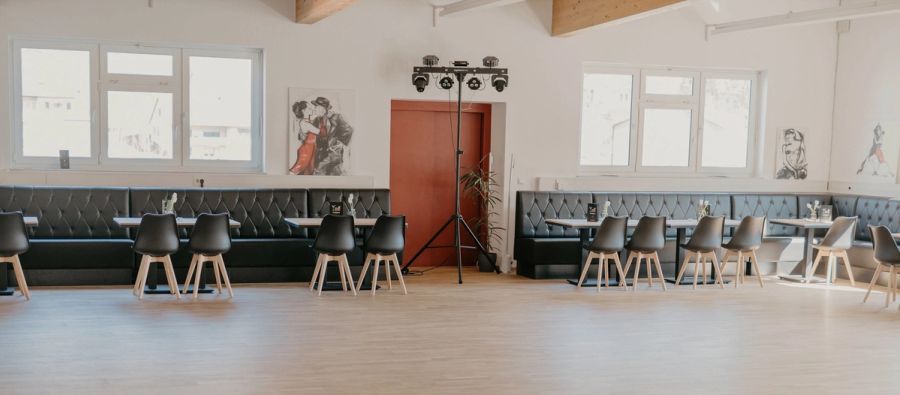 Unser Saal – über 180 m² Tanzfläche