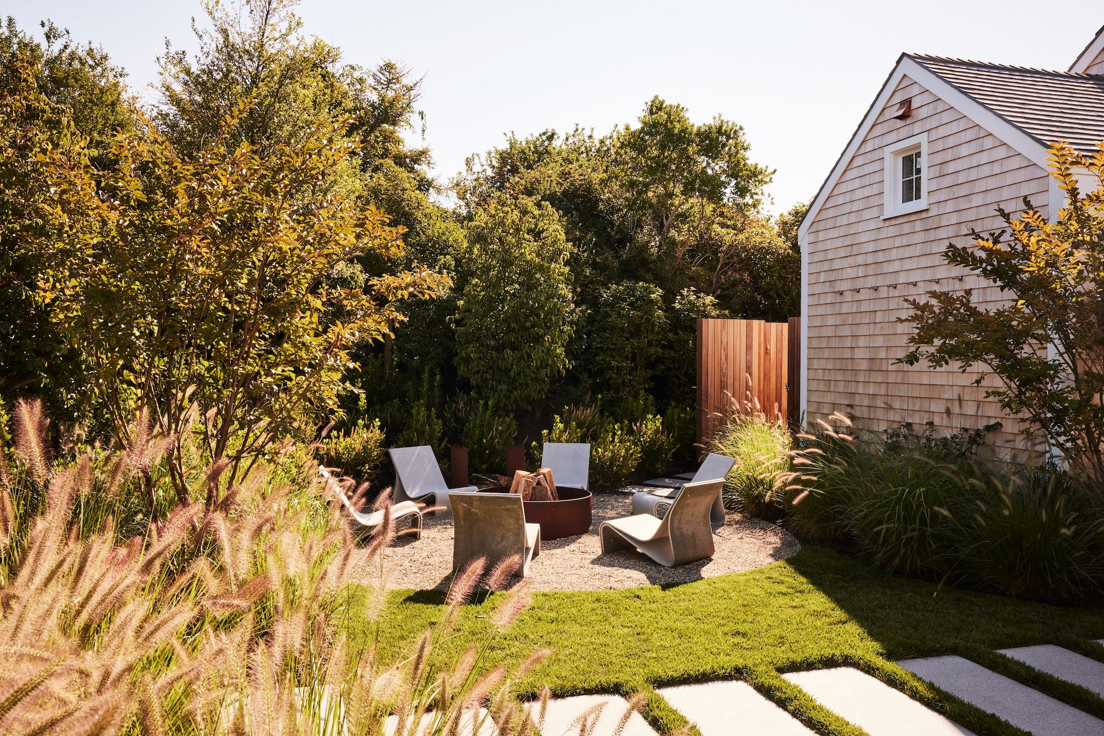 Miroslava-Land-and-Design-Nantucket-Landscape-Architecture-Sachem-Sanctuary-Backyard-Fire-Pit-Gathering