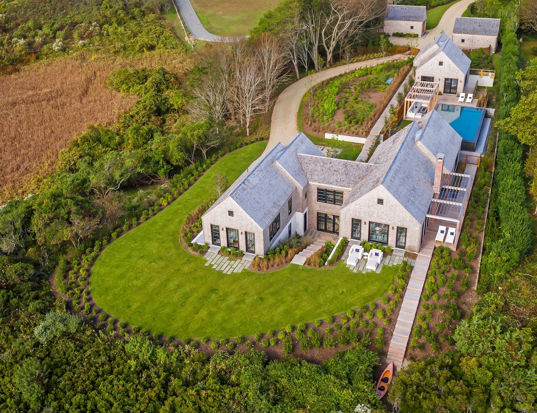 Miroslava-Land-and-Design-Nantucket-Landscape-Architecture-Beacon-View-Aerial-View-Luxury-Home-Landscaping