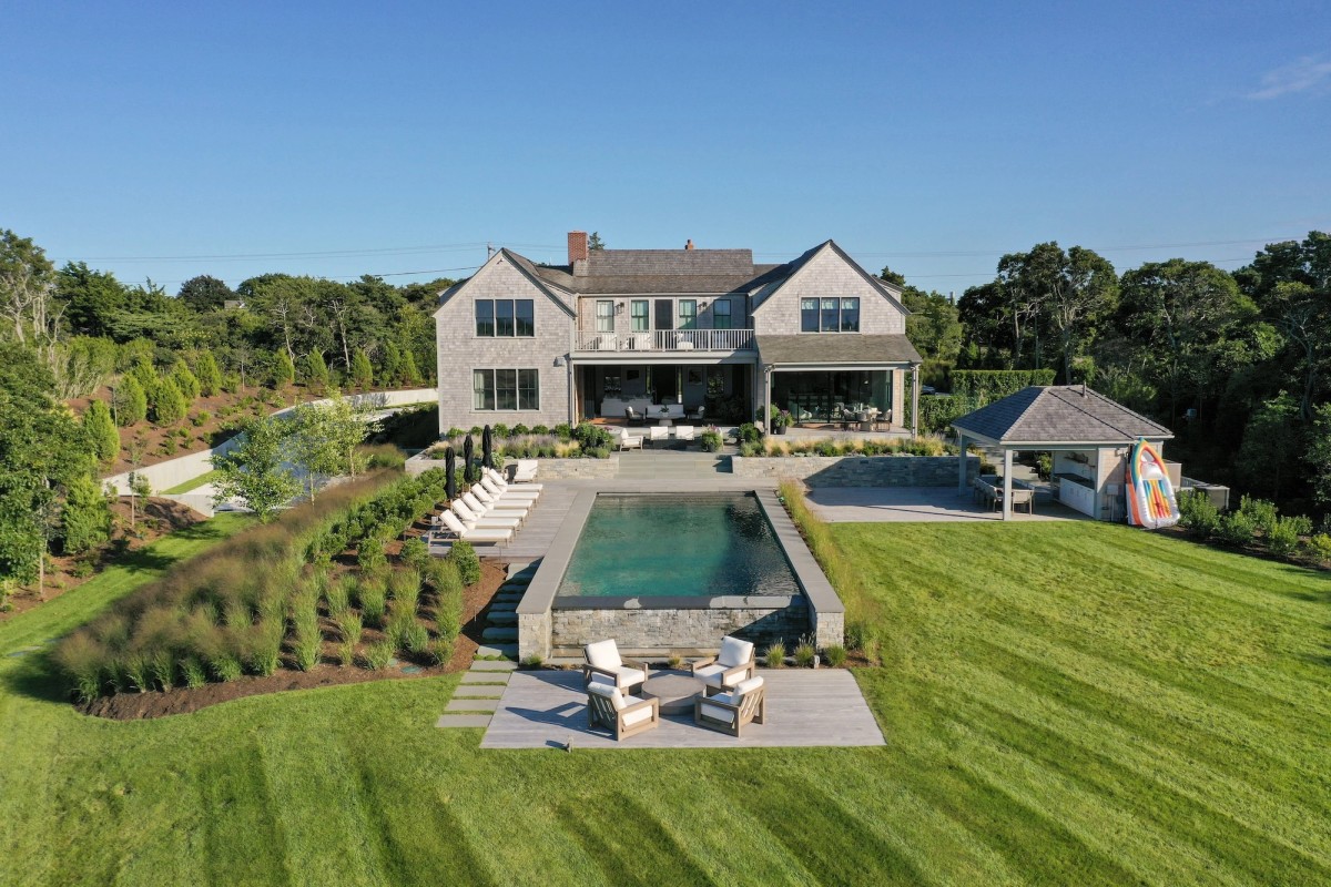 Miroslava Land and Design Nantucket Landscape Architecture Polpis Luxurious Estate With Pool