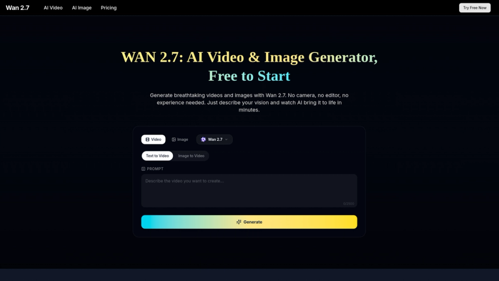 image of Wan 2.7 image of Wan 2.7