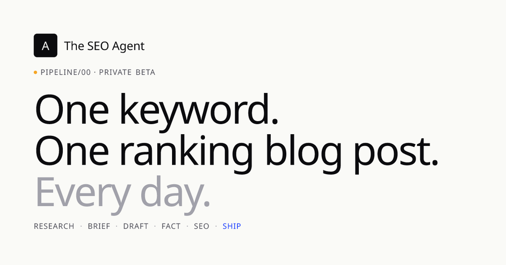 image of The SEO Agent