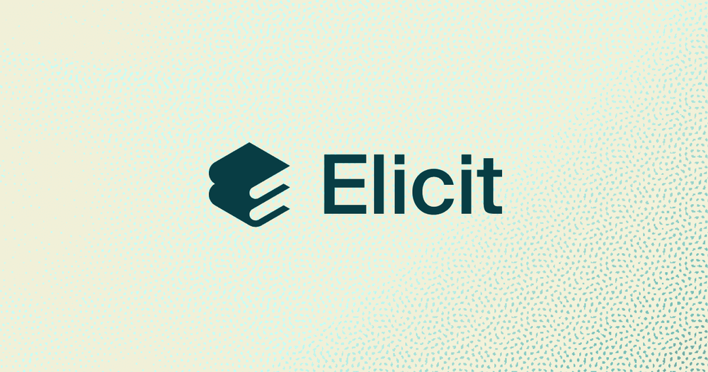 Screenshot of Elicit