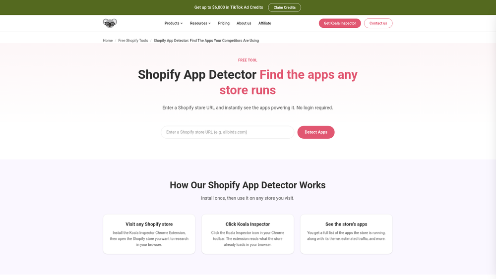 image of Shopify App Detector