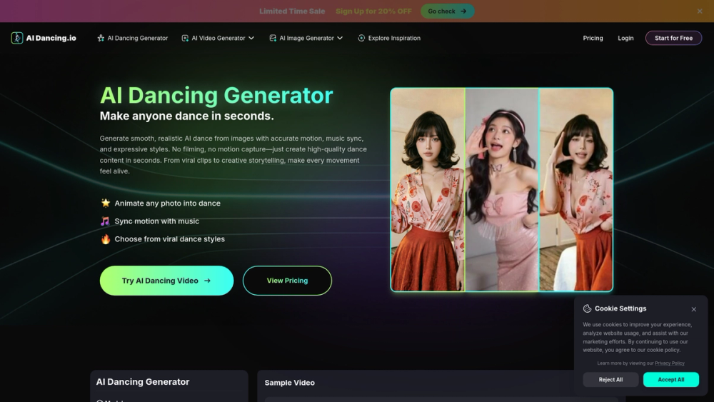 image of AI Dancing.io