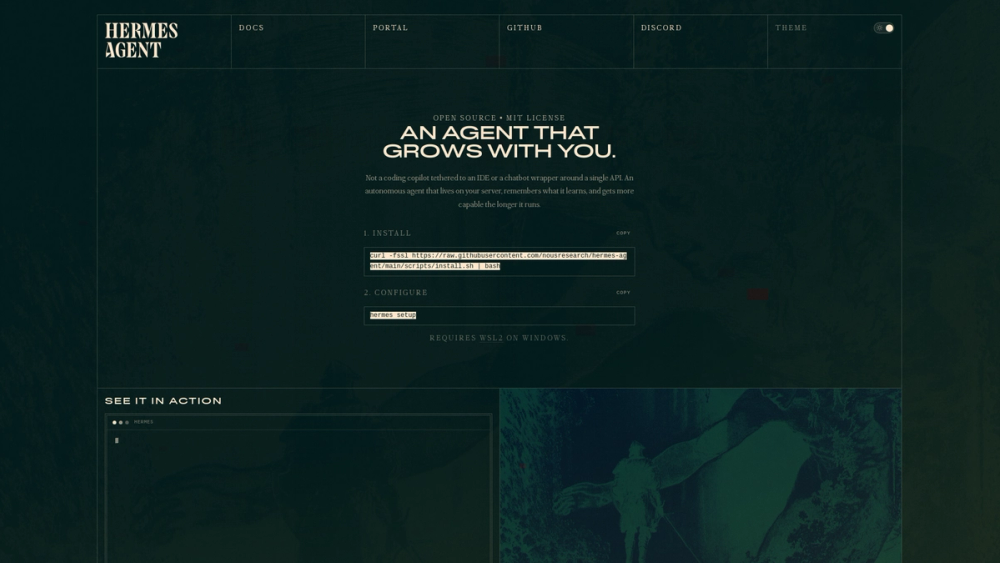 image of Hermes Agent image of Hermes Agent