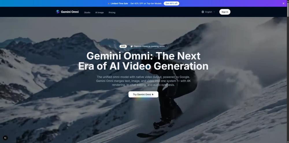 image of Gemini Omni image of Gemini Omni