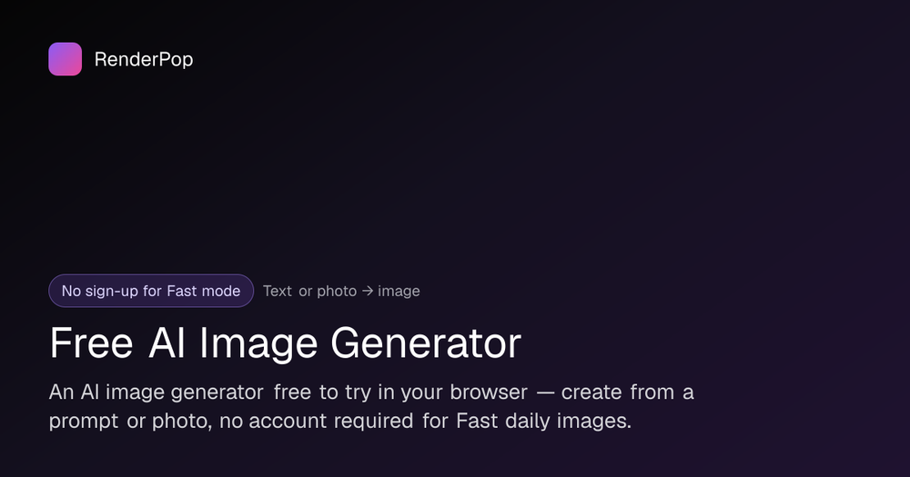 image of RenderPop