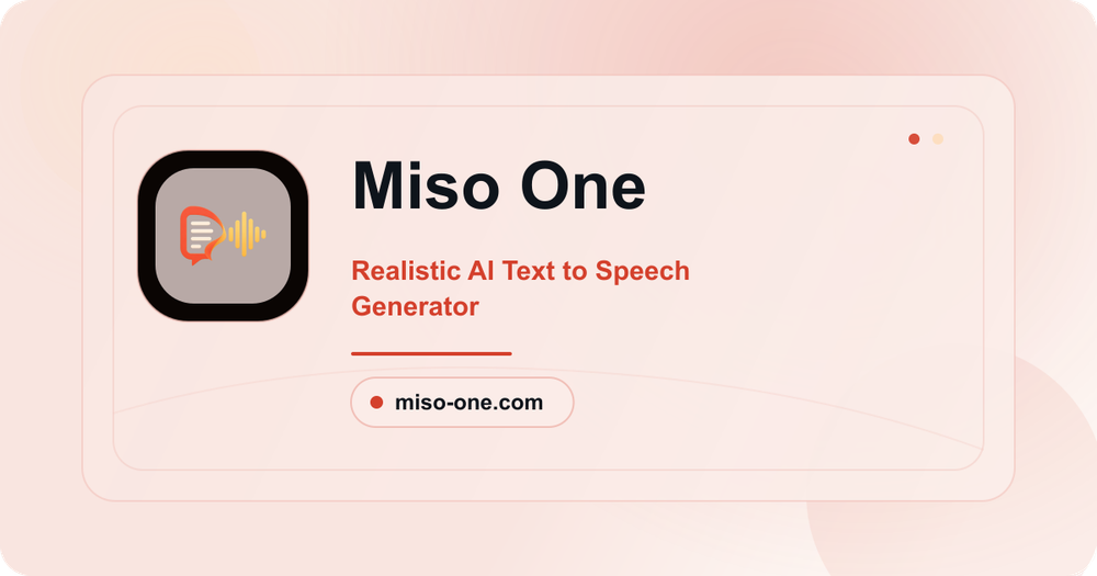 image of Miso One image of Miso One