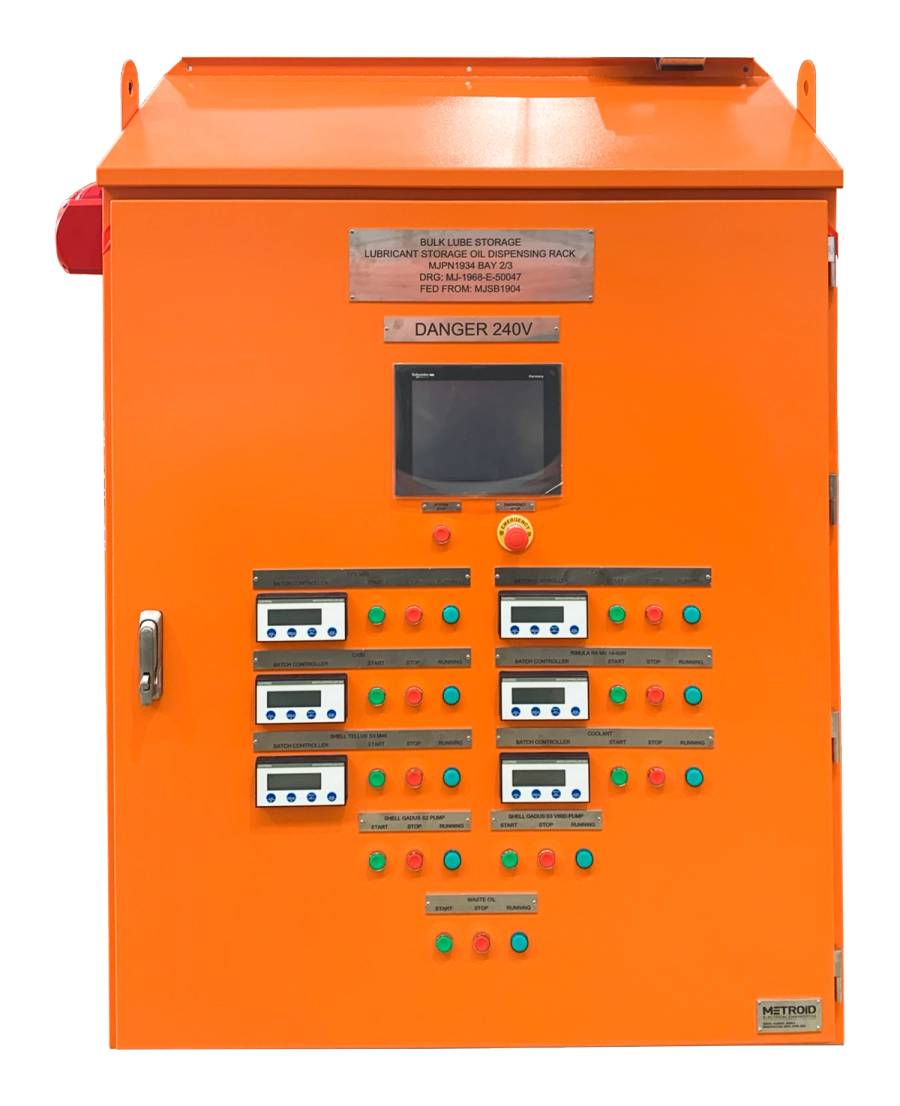 Mesa J Batch Control System - Switchboard