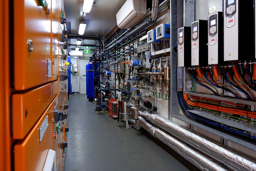 Internal switchgear installation