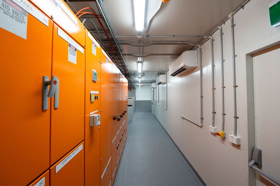 Power & lighting fitout