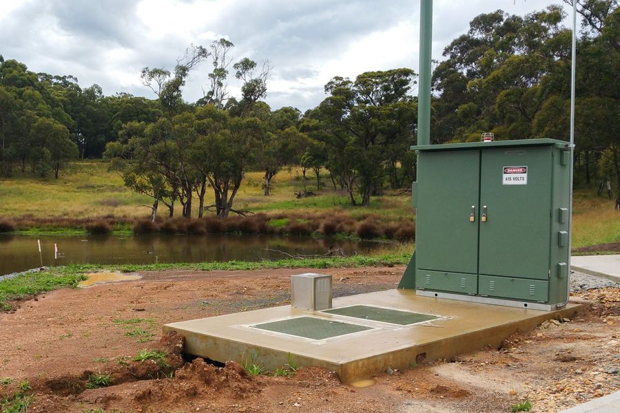 Sewage pump stations