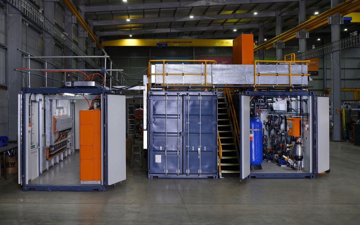 Containerised switchrooms and process skid