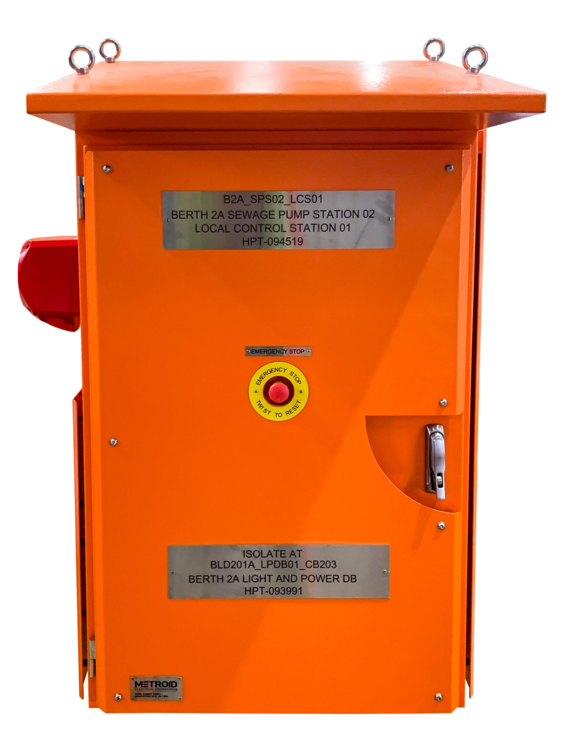 Hay Point Wastewater Pump Station - Switchboard