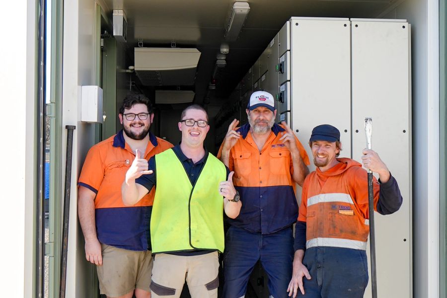On site together
