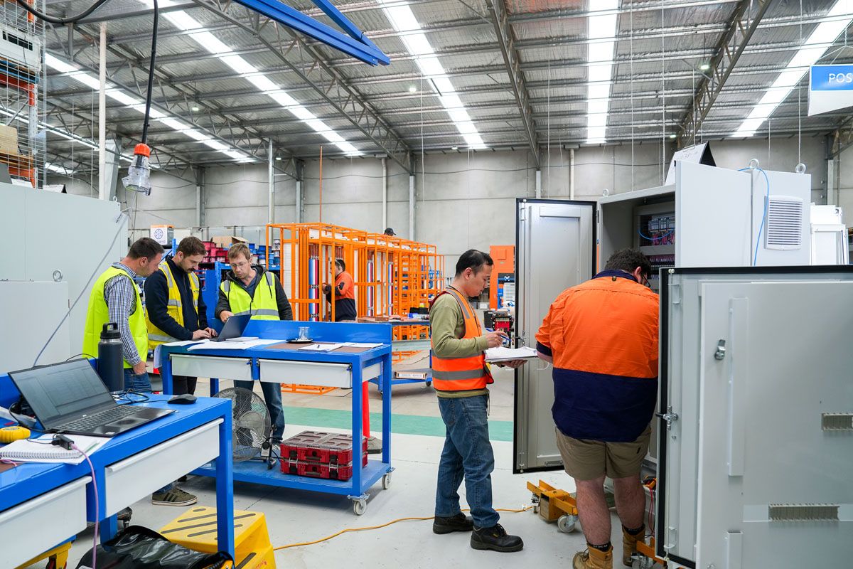 Switchboard factory acceptance testing