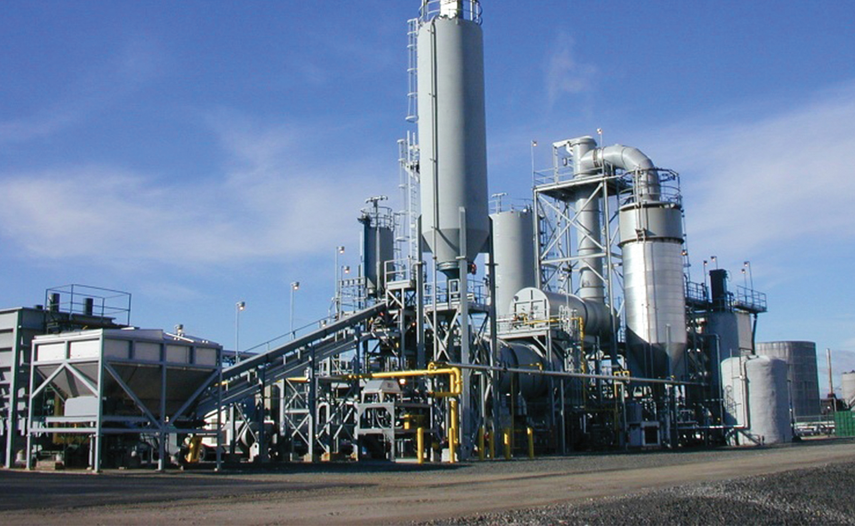 Steel Cement Hot Gas Generator