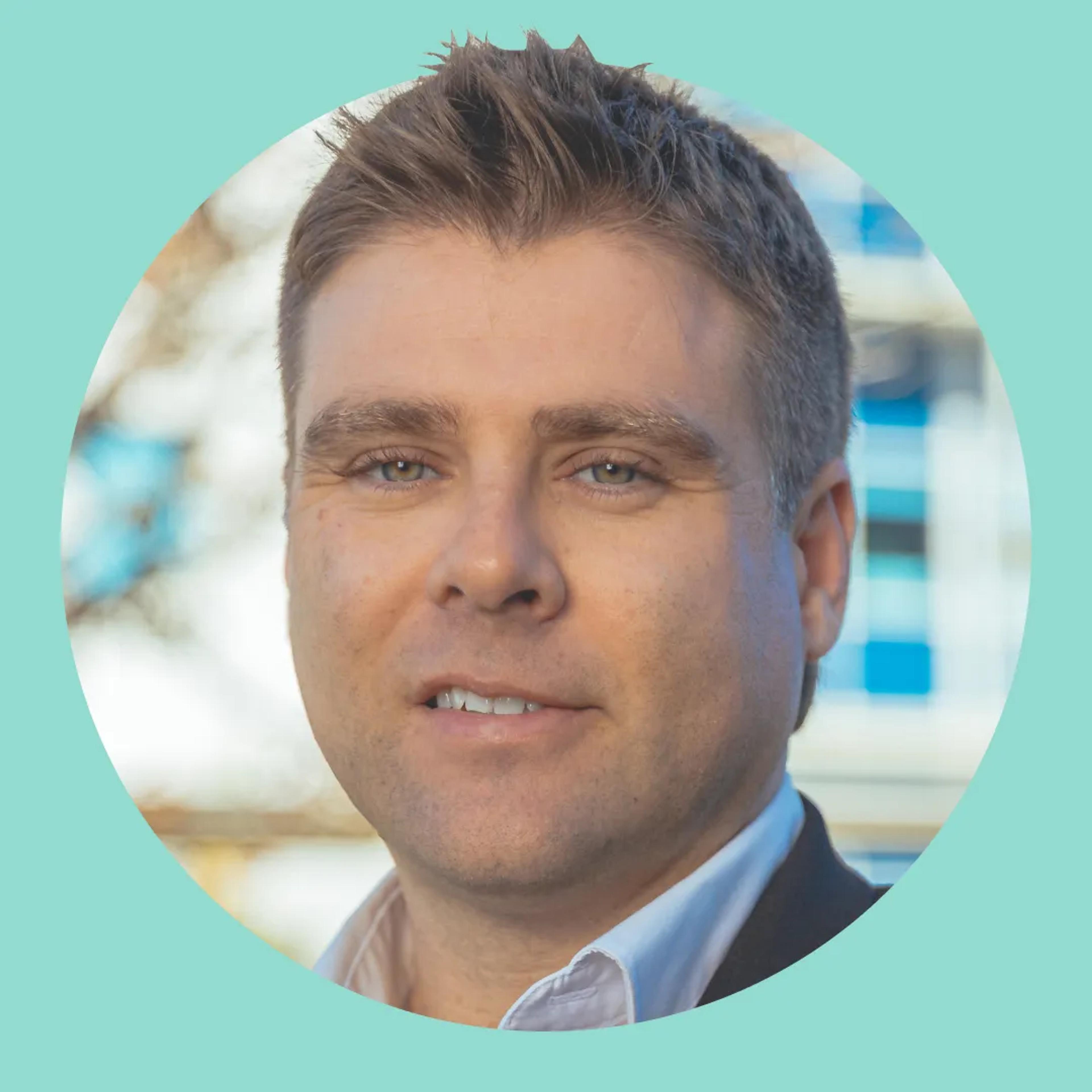 A headshot of Lance Toutountzis.