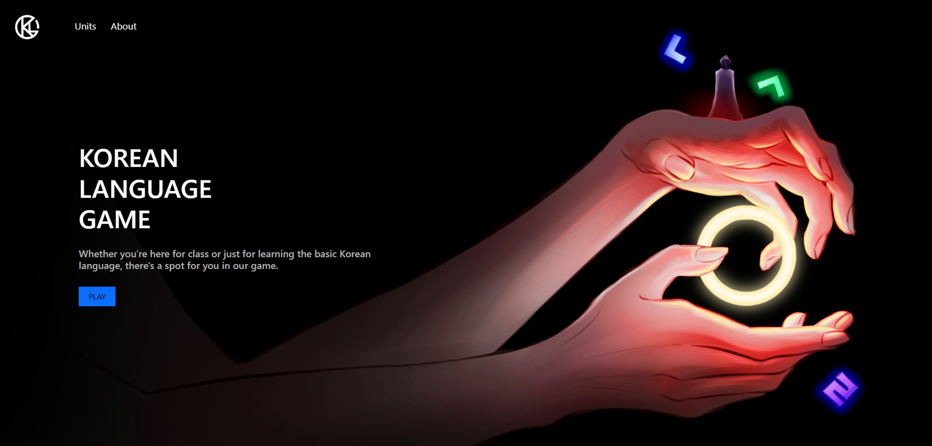 Korean Language Game