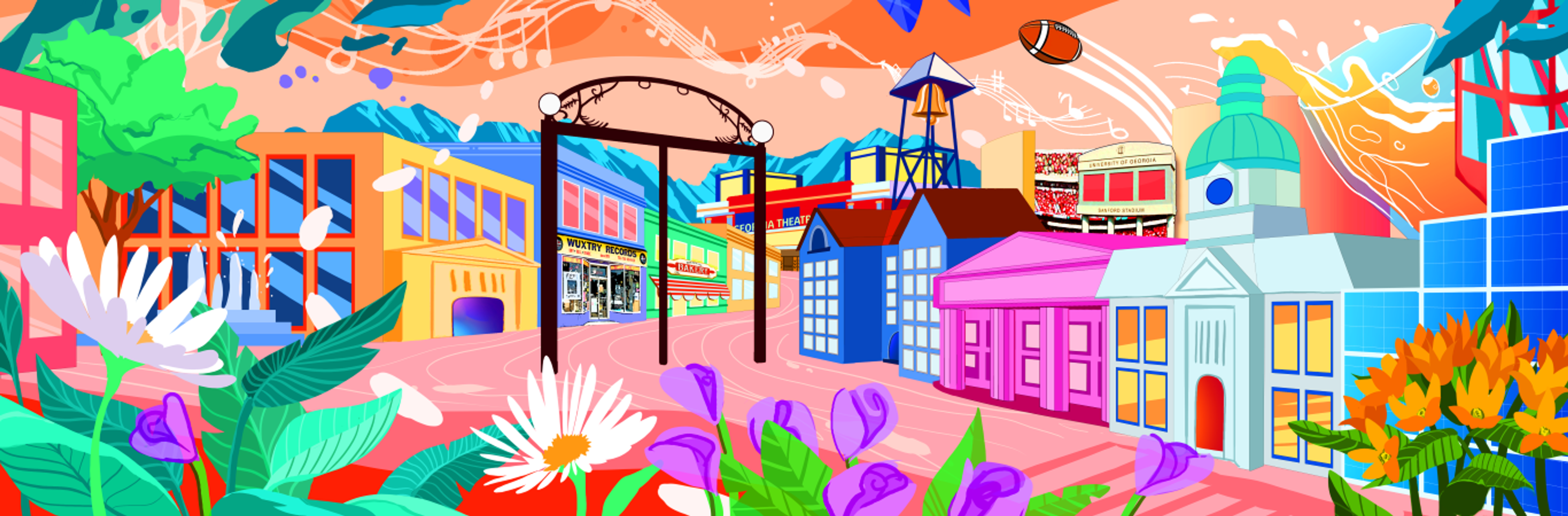 Kroger Mural in Athens, GA