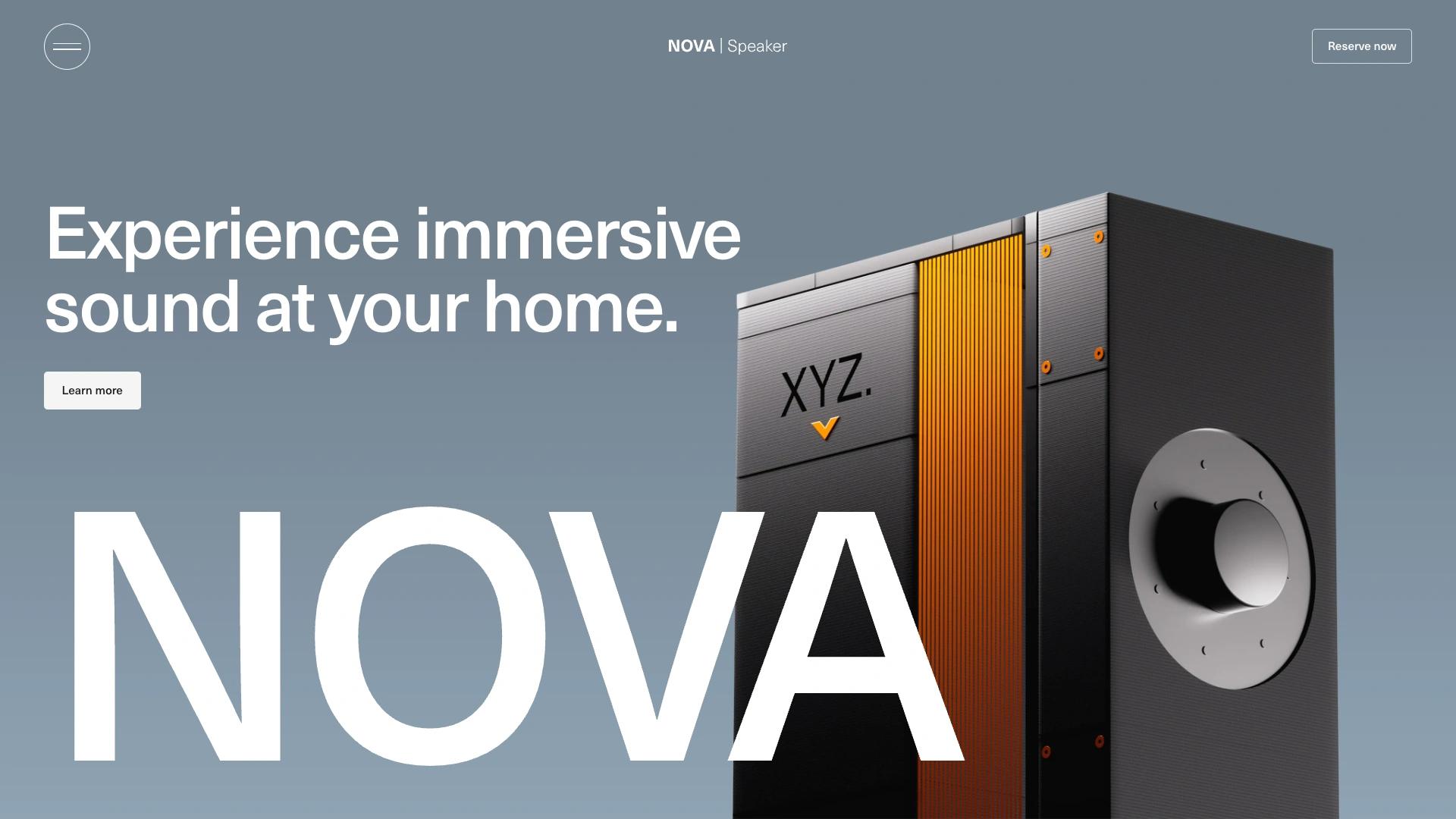 Nova Smart Home Speaker