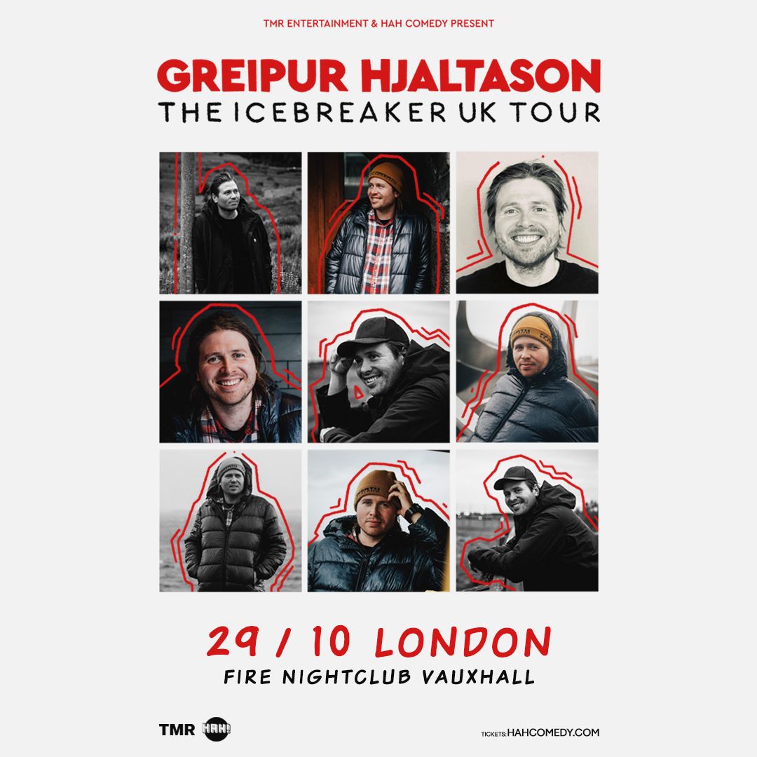 GREIPUR HJALTASON - THE ICEBREAKER TOUR - LONDON