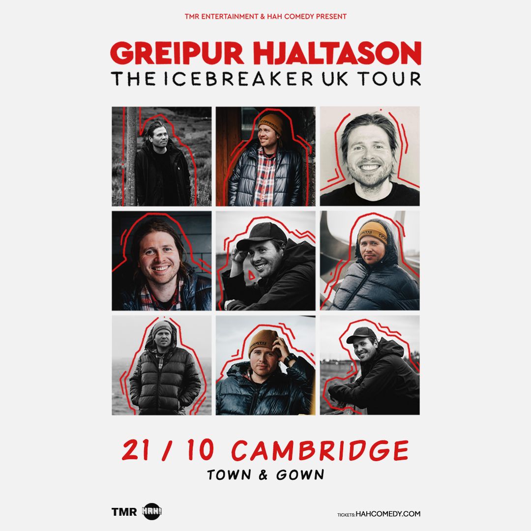 GREIPUR HJALTASON - THE ICEBREAKER TOUR - CAMBRIDGE