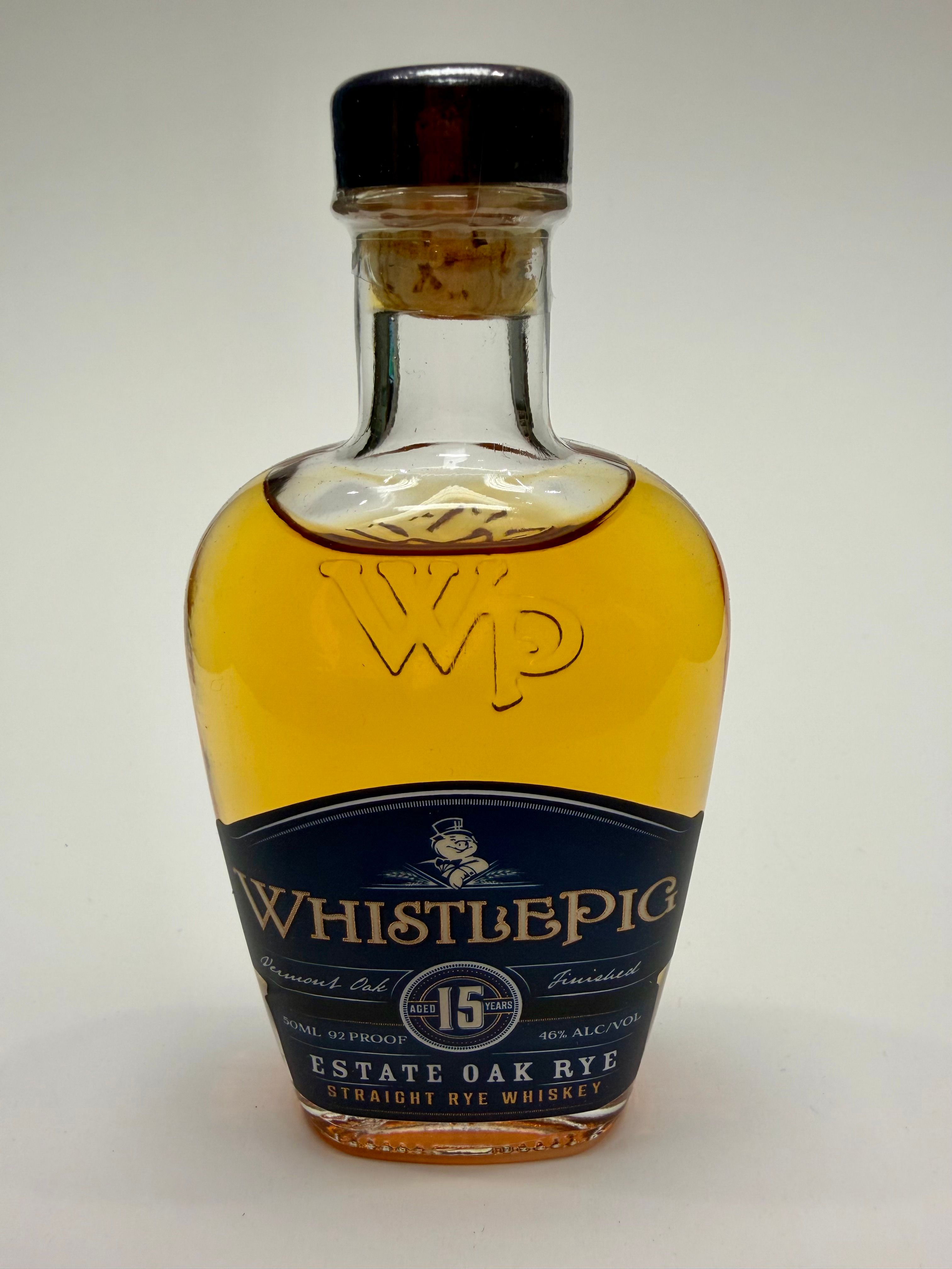 WhistlePig Estate Oak Rye | 50ml.org