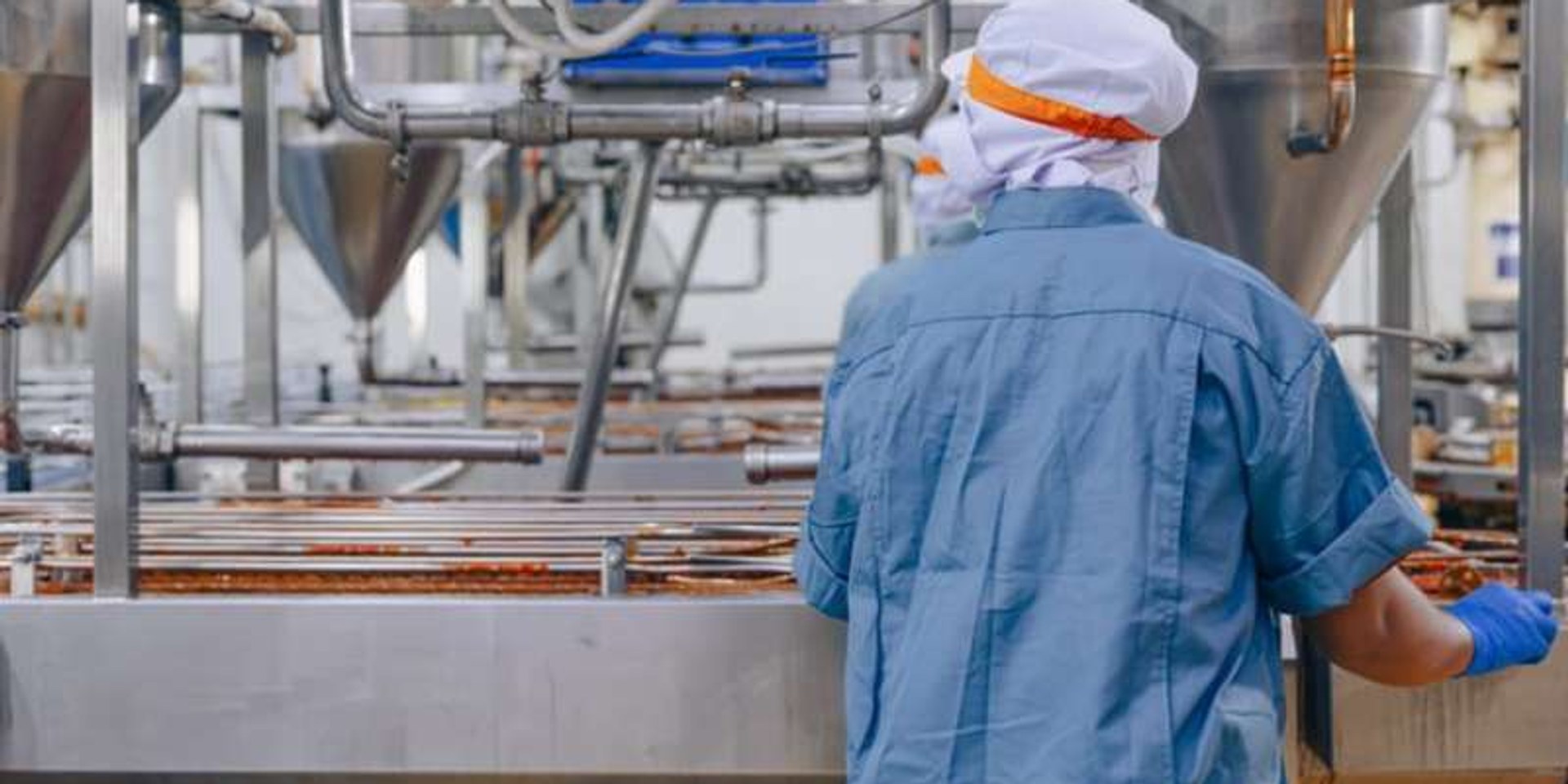 Modern food manufacturing facility ready for production