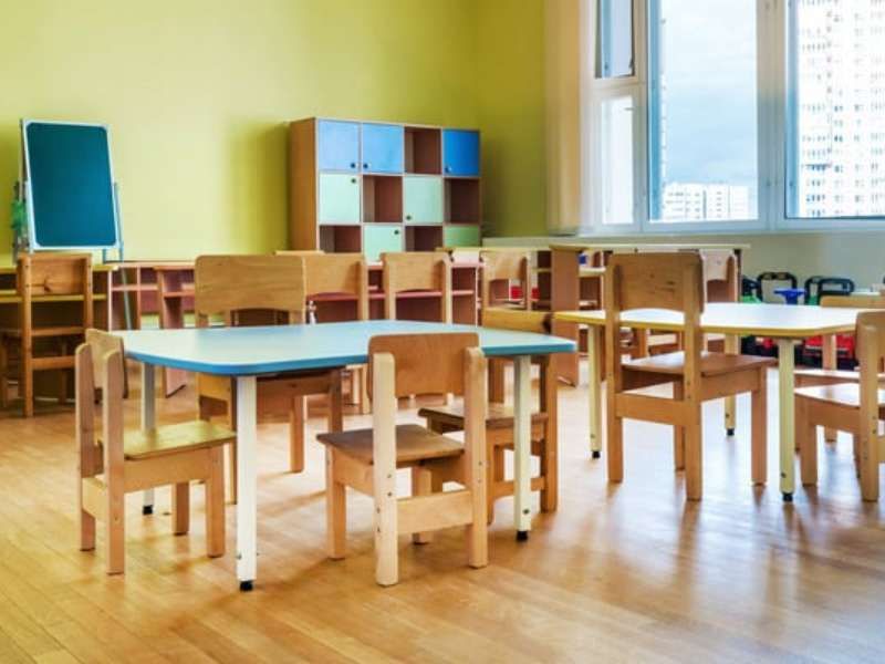 Professional classroom and play area cleaning service at childcare centre Australia