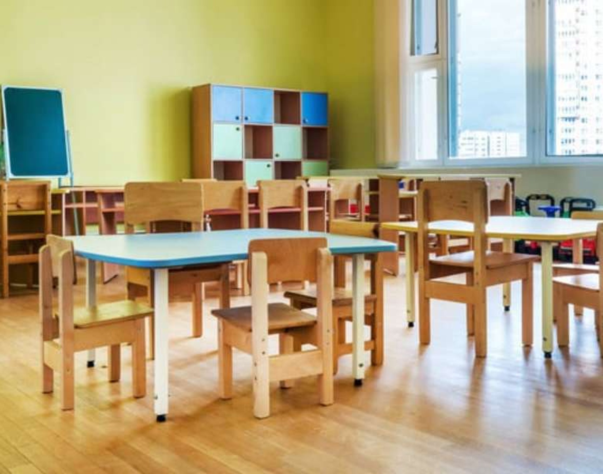 Professional classroom and play area cleaning service at childcare centre Australia