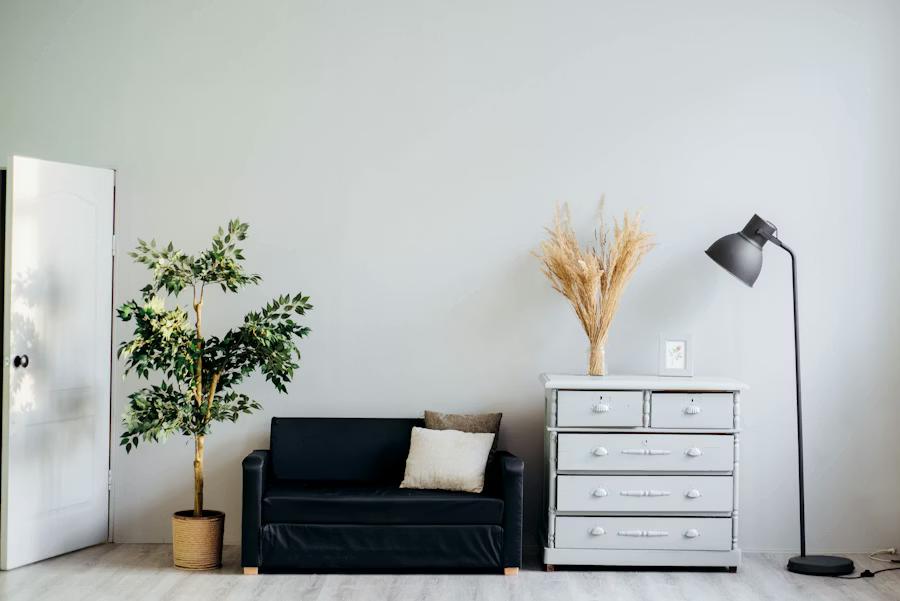 Beautifully painted modern Australian living room interior