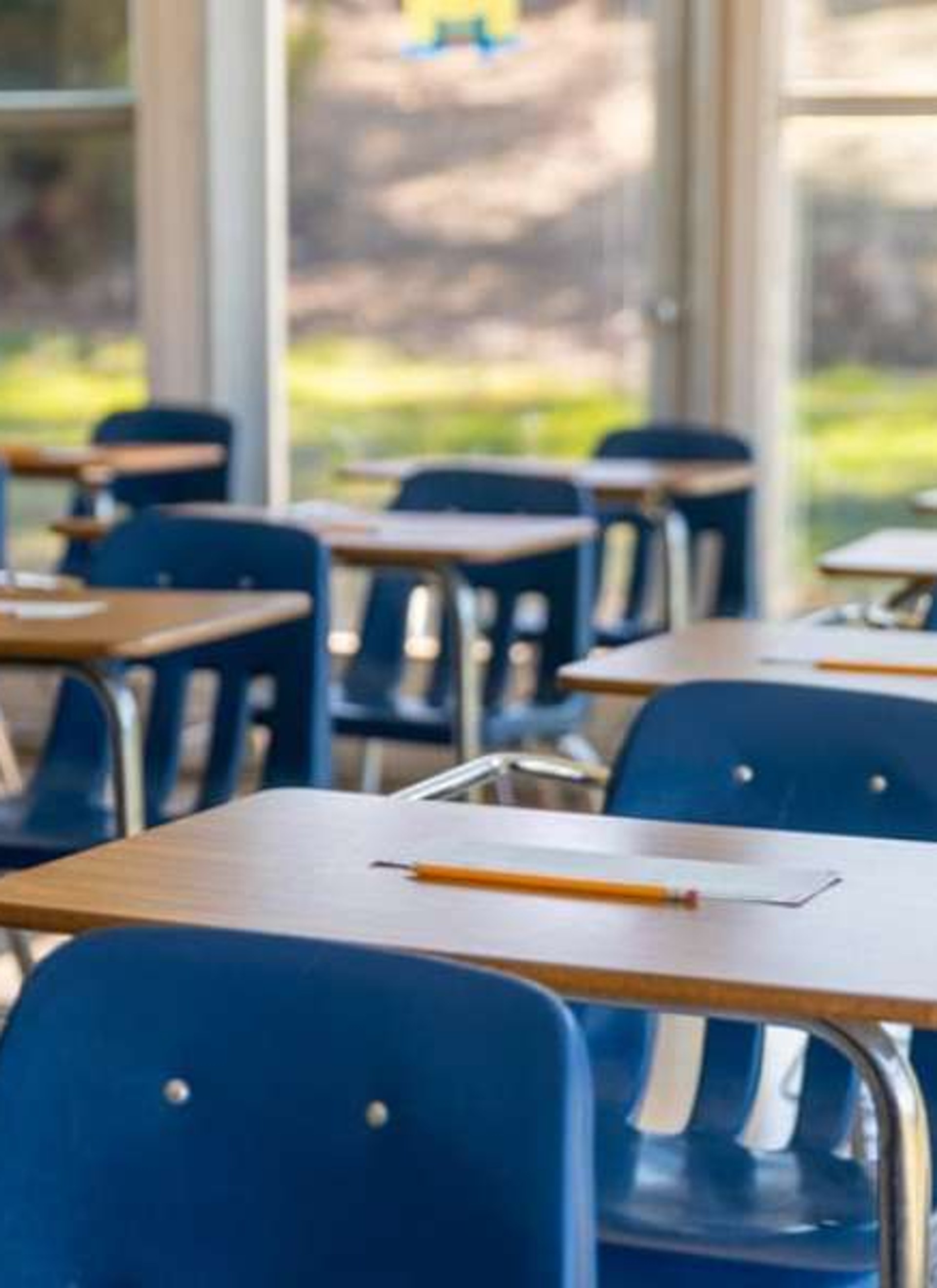 School campus corridors and common areas clean