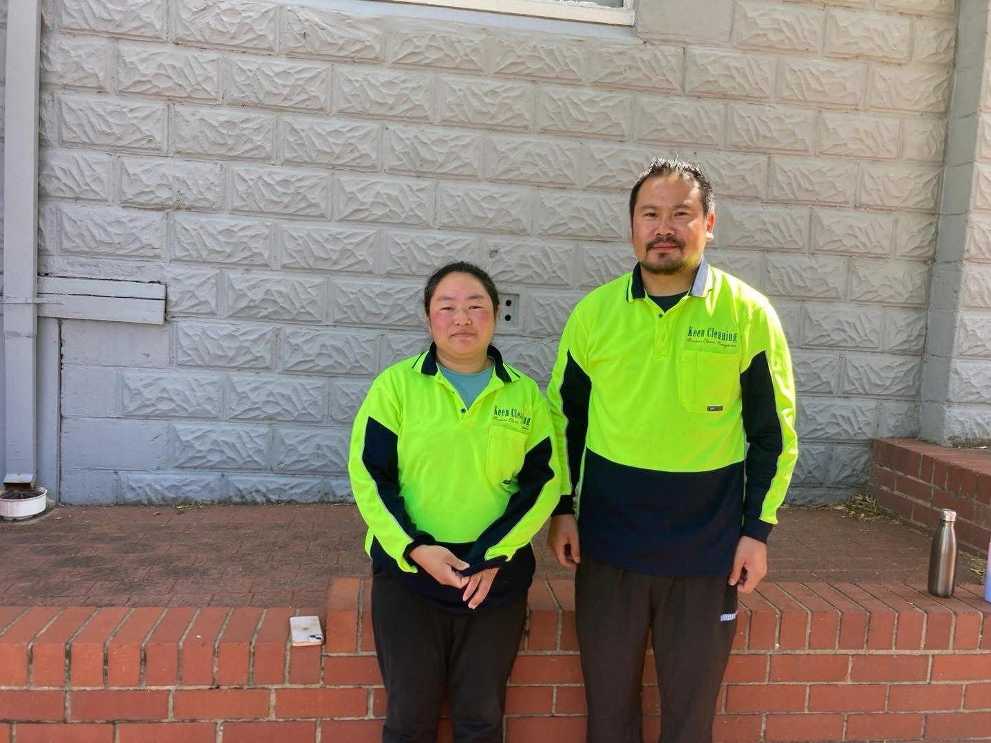 Keen Cleaning staff ready to help with your enquiry