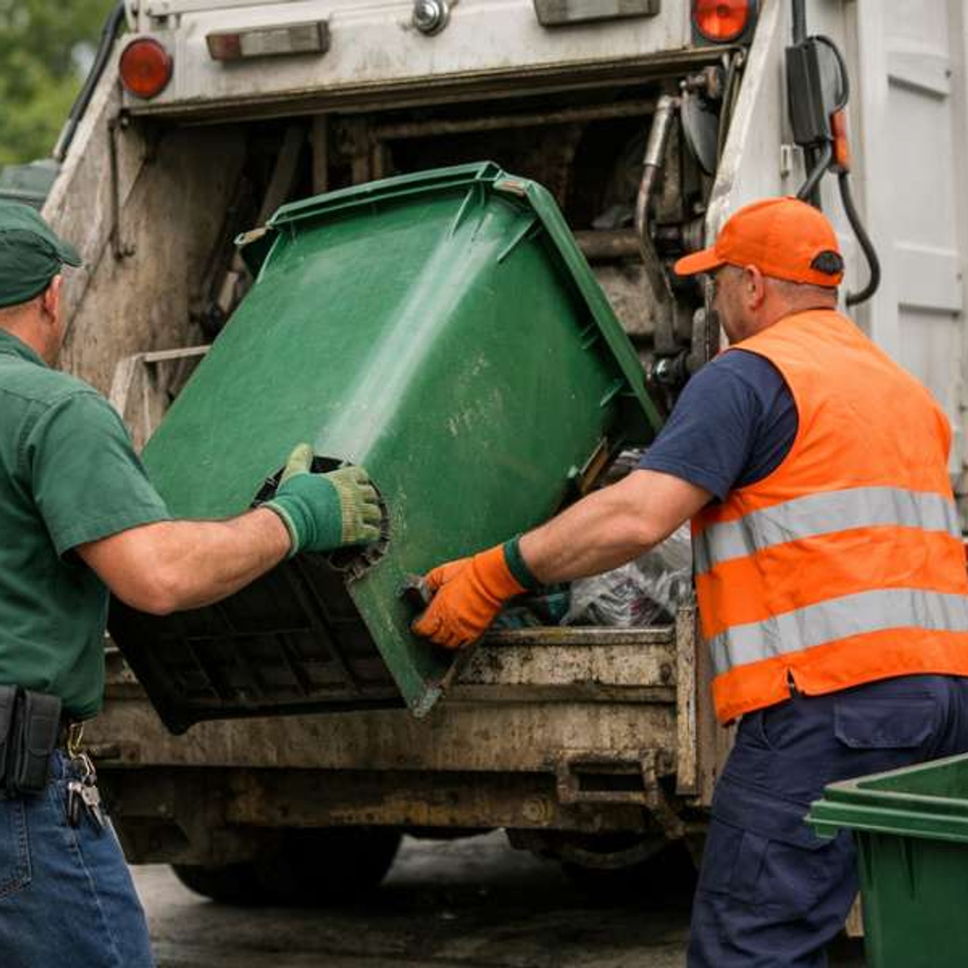 Professional facilities cleaning team servicing an Australian commercial property