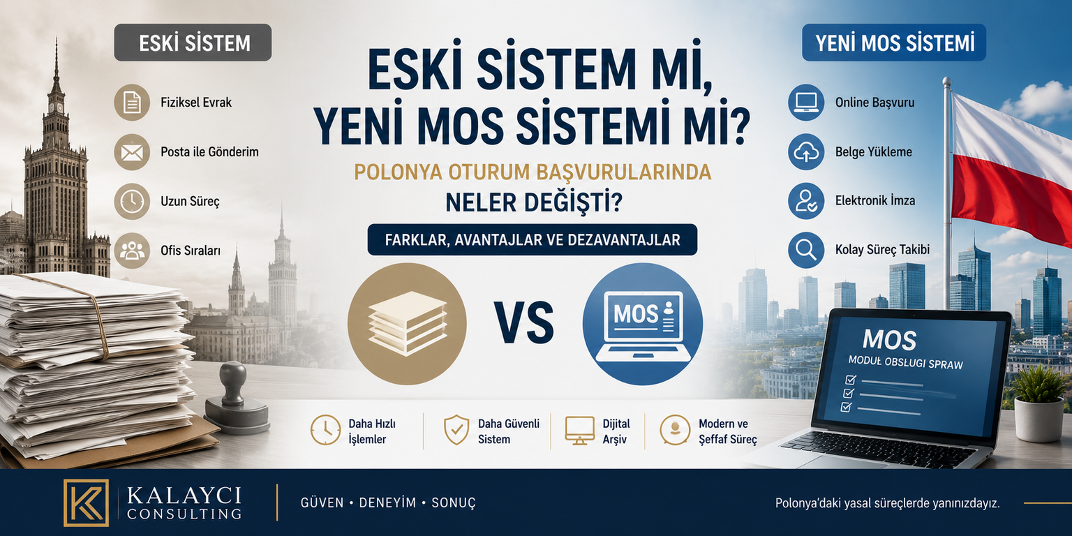 Eski Sistem mi, Yeni MOS Sistemi mi? Polonya Oturum Başvurularında Neler Değişti?