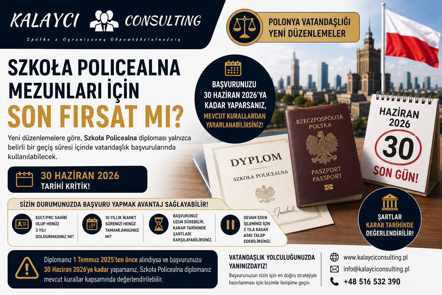 Szkoła Policealna Mezunları İçin Son Fırsat mı? 30 Haziran 2026 Öncesinde Vatandaşlık Başvurusu Yapılmalı mı?