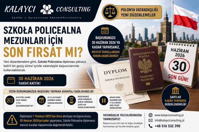 Szkoła Policealna Mezunları İçin Son Fırsat mı? 30 Haziran 2026 Öncesinde Vatandaşlık Başvurusu Yapılmalı mı?