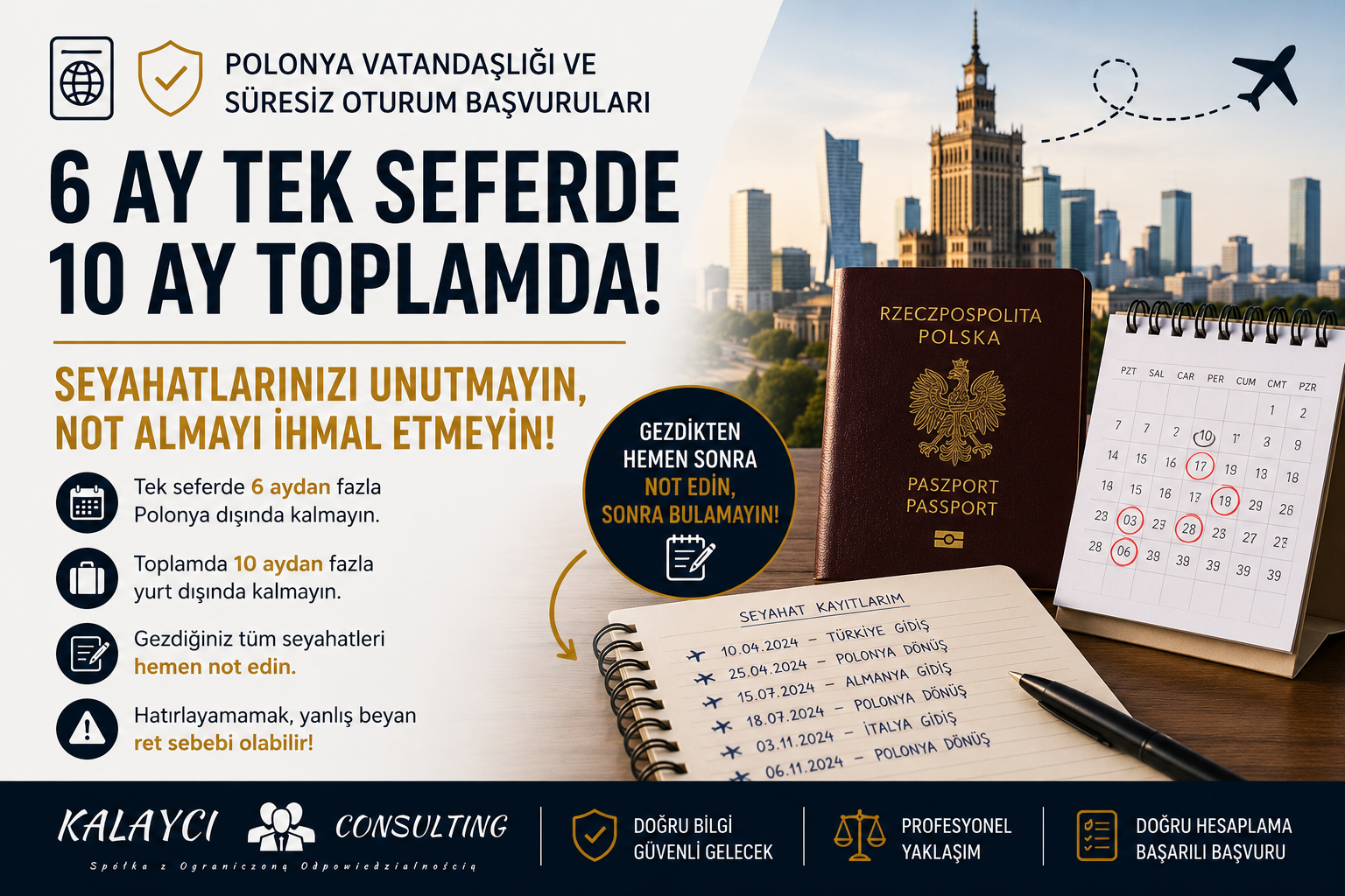 The Most Commonly Overlooked Issue in Applications for Polish Citizenship and Permanent Residence: Your Trips Abroad